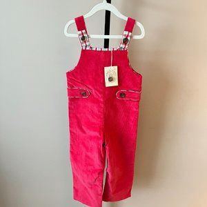 NWT The Beaufort Bonnet Company Long Corduroy Longall - 3T